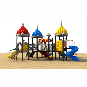 Ensemble de jeux d'extérieur pour enfants MT-ZMF009, <span class=keywords><strong>château</strong></span> de dessin animé, toboggan pour jardin et parc - Product Image 1