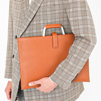 Sacoche pour ordinateur portable en cuir Crazy Horse 13-15 pouces, sac messager vintage pour homme, usage professionnel, sac à main authentique