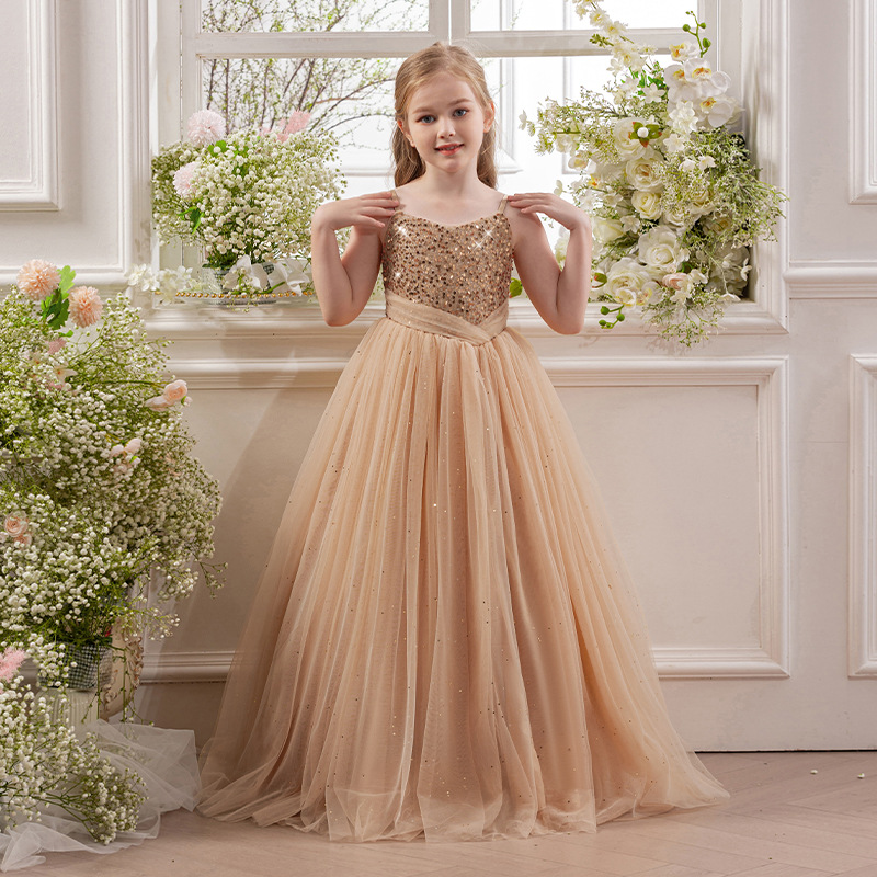 green emerald velvet dress Wedtrend Light Pink A-Line Spaghetti Straps Floor-Length Chiffon Junior Bridesmaid Dress Wedding Party Dress, Light Pink / J10