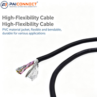 Câble de signal de contrôle PLC industriel PVC 40 broches avec connecteur de type Fujitsu pour Mitsubishi pour les séries Q et L A6CON1 ACTB10