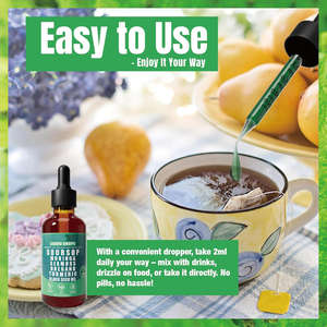 Gocce Liquide di Soursop Bitters 10 in 1 con Muschio Marino, <span class=keywords><strong>Moringa</strong></span>, Curcuma, Olio di Semi Neri, Origano, Ashwagandha, Integratore per il Supporto Immunitario 60ml - Product Image 4