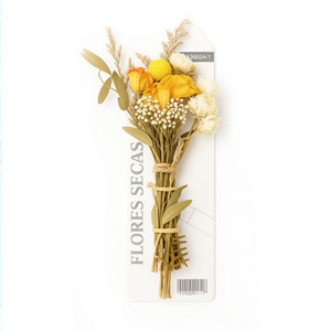 Bouquet de fleurs séchées Ilan 15 cm, arrangement décoratif naturel - Product Image 2