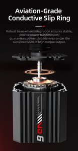 Volante de Carreras de Accionamiento Directo PXN VD6 con Force Feedback de 6Nm y Controlador Sim - Product Image 5