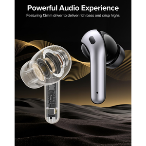 TWS Clip On Earbuds Với Sạc Trường Hợp, Hifi Stereo Bt Không Thấm Nước Trong Tai Tai Tai Nghe - Product Image 3