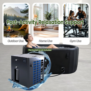 Enfriador de Baño de Hielo Portátil Inteligente ZT con WiFi, 1.5HP, Control Digital de Temperatura, 110V/220V, Esterilización con Ozono, para Recuperación Deportiva en Casa - Product Image 3