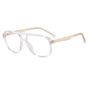 <span class=keywords><strong>82120</strong></span> แฟชั่นRetroแว่นตาTR90 หรูหราสแควร์แว่นตาสายตาสั้นOpticalแว่นตากรอบผู้ชาย - Product Image 4