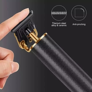 เครื่องตัดผมไร้สายแบบชาร์จ USB 7000 รอบต่อนาที พร้อมจอ LCD สำหรับตัดผมและโกนหนวดสำหรับผู้ชาย  ปรับแต่งโลโก้ได้ - Product Image 6