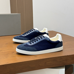 Men Designer Retro Low Top Sneakers Corduroy <b>Suede</b> Splicing Lace up Flat Casual Skate Walking Fashion LUxury High Quality <b>Shoes</b> - Product Image 5