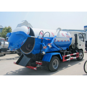 Nouveau <span class=keywords><strong>camion</strong></span> de vidange des eaux usées Dongfeng Dollyka 4x2 de 95 CV |   <span class=keywords><strong>Camion</strong></span>-<span class=keywords><strong>citerne</strong></span> à vide efficace pour les déchets industriels et municipaux - Product Image 4