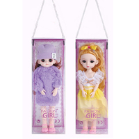 Ensemble de vêtements pour poupée de mode de 11 pouces en gros, boîte de présentation de 12 pièces, tenue de poupée pour fille avec accessoires, jouet modèle en plastique
