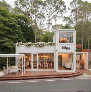 Pods modulaires urbains Espace café en acier infusé <span class=keywords><strong>de</strong></span> vert Toilettes portables pour maisons <span class=keywords><strong>de</strong></span> ville Salons Parcs Villas Magasins - Product Image 4