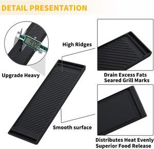 Pièces de rechange pour <span class=keywords><strong>plaque</strong></span> de cuisson réversible DG61-00859A pour cuisinière <span class=keywords><strong>Samsung</strong></span>, <span class=keywords><strong>plaque</strong></span> de cuisson supérieure pour cuisinière à gaz NX58H5600SS - Product Image 3