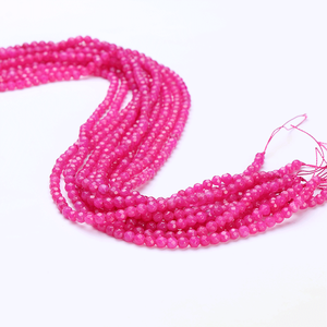 Perles de pierres précieuses jaunes naturelles pour la fabrication de bijoux, hauteur de 8 mm, matériaux en verre minéral traité thermiquement - Product Image 4