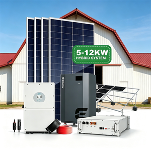 Kit solaire tout-en-un 10KW 6KW 3KW avec batterie 51.2V 5KWH 10KWH et MPPT hybride pour hors réseau - Product Image 2