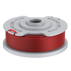 Bobine de fil nylon pour débroussailleuse électrique 1,6 mm 9,144 m Rouge Vin 44g FLY021 513937190 Standard Double Autofeed - Product Image 1