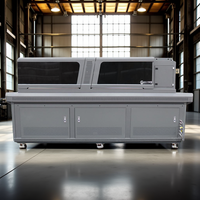 Machine d'impression numérique UV à passage unique à grande vitesse pour les boîtes de cartes de papier de conteneur de nourriture sac de pochette sac en plastique