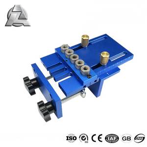 Guia de perfuração de buraco 3 em 1, localizador de carpintaria ferramenta de perfuração gabarito ferramentas manuais - Product Image 6