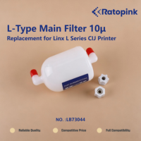 Filtre principal de type L Ratopink LB73044 10μ, remplacement pour imprimante CIJ Linx série L