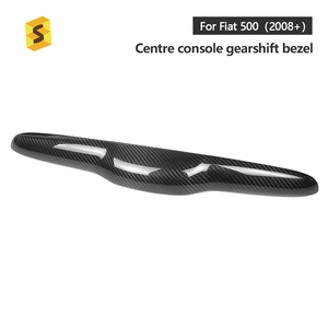Fibra de carbono Shasha para Abarth 595, cubierta embellecedora para maletero, accesorios exteriores de fibra de carbono Real para <span class=keywords><strong>Fiat</strong></span> 500 - Product Image 3