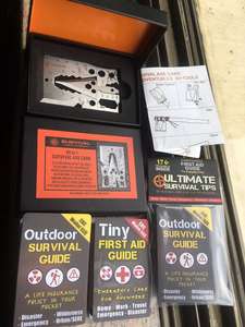 Открытый Кредитная карта ниндзя Инструмент карты в кошелек для кемпинга - Product Image 6