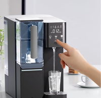 CR100 Distributeur d'eau UV par osmose inverse de comptoir Système de filtre électrique pour eau purifiée