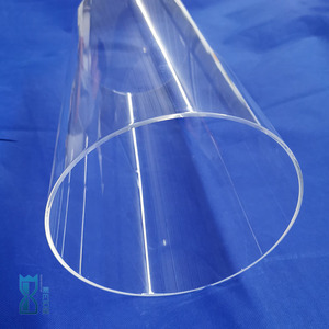 Élément chauffant Tube de <span class=keywords><strong>quartz</strong></span> en verre transparent de grand diamètre de 200mm - Product Image 4