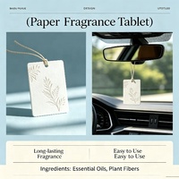 Fabricante de Ambientadores Personalizados para Automóviles a Base de Plantas, Fragancia Natural, Fabricación de Tarjetas Perfumadas, Suministro al por Mayor, Juego de Unidades