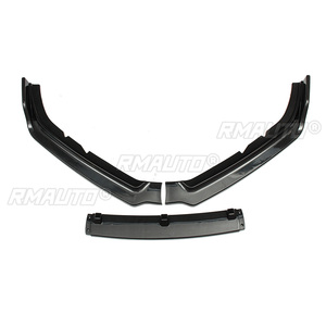 3 pièces de protection de pare-chocs avant, diffuseur inférieur, lèvre de spoiler en fibre de carbone noir mat ou brillant pour Chevrolet Cruze 2017 2018 - Product Image 5