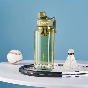 Bouteilles d'eau de sport en plastique Tritan réutilisables en gros 2025 avec filtre et logo personnalisé - Product Image 2