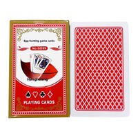 Cartes de jeu Egg Poker 60x97mm, cartes à jouer rectangulaires en papier, grand format, boîte colorée, jeu de cartes pour divertissement