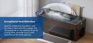 Bañera de Inmersión Fría Todo en Uno Icegalax Factory con Calentador de Agua y Enfriador, Baño de Hielo Moderno y Grande para Recuperación de Atletas - Product Image 6