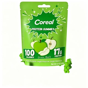 Natural 17g Muscle-Fueling Whey <b>Protein</b> <b>Isolate</b> Strawberry Sports Gummies Adult Low Calorie No Artificial Sweeteners - Product Image 3