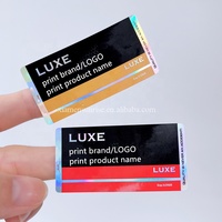 Autocollant holographique personnalisé pour flacon d'huile liquide, étiquettes et boîtes pour flacons de 3 ml et 10 ml