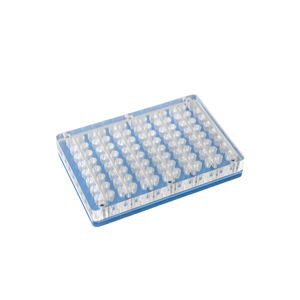 Rak Lab magnetik untuk tabung PCR, dudukan pelat PCR 96Well PCR, cocok dengan pelat Non-Skirted tepi Semi Magnet kuat - Product Image 3