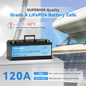 Übersee-Lagerbestand 12,8V 120Ah LiFePO4 Lithium-Batteriepacks mit Bluetooth Deep Cycle Solar für Elektrofahrzeuge Wohnmobile 12V 120Ah BT - Product Image 6