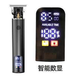 เครื่องตัดผมไฟฟ้าแบบดิจิตอลปรับแต่งได้พร้อมหน้าจอ LCD ใช้แบตเตอรี่แบบชาร์จได้สำหรับใช้ในบ้าน - Product Image 4