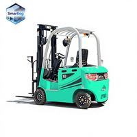 Chariot élévateur électrique industriel de 3 tonnes, équipement de manutention de matériaux, transport logistique haute efficacité, machine de levage puissante