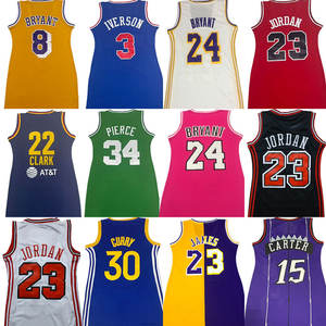 Vestidos Deportivos Personalizados con Bordado Personalizado de Equipos Americanos, Vestidos de Baloncesto Cosidos al por Mayor para Mujer - Product Image 1