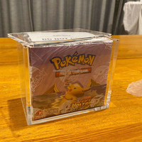 Boîte de présentation transparente en acrylique pour booster box - Protection optimale - Offre spéciale