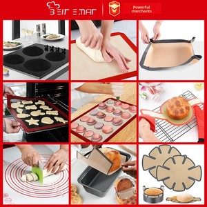 Plaque de cuisson en silicone à changement de couleur, résistante aux hautes températures, anti-graisse, compatible avec les plaques de cuisson, modèle Rock Board, la plus vendue - Product Image 3