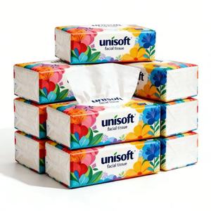 Échantillons Gratuits OEM & ODM – Mouchoirs en Papier <span class=keywords><strong>de</strong></span> Haute Qualité pour le Visage, Vente en Gros, en Pâte <span class=keywords><strong>de</strong></span> Bois Vierge, Emballage Souple, pour Usage Quotidien - Product Image 1