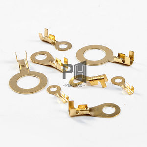 Cosses <span class=keywords><strong>de</strong></span> câble en or et en laiton professionnelles OEM, pièces à sertir, M3-M10, pour connexions <span class=keywords><strong>de</strong></span> fils électriques à vis robustes - Product Image 6