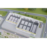 Diseño de buena calidad Estructuras de acero Halls Almacén prefabricado de acero Edificio de acero Construcción de almacenes