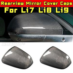 Cubiertas para espejos retrovisores, marcos decorativos para el panel del interruptor de elevalunas, protectores para manijas de puertas de coche, accesorios para Li7, Li8, Li9 - Product Image 2