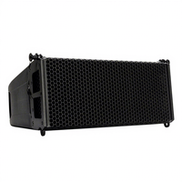 HDL26A Double enceinte stéréo active de 6 pouces, portable, légère, puissante, type Line Array, 2000W, enceinte en plastique