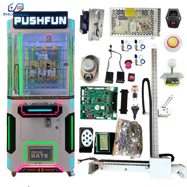 Factory Direct Sales High LCD Game Board Push Win Prize Gift Machine DIY kits Coin Operated Arcade Games Machine