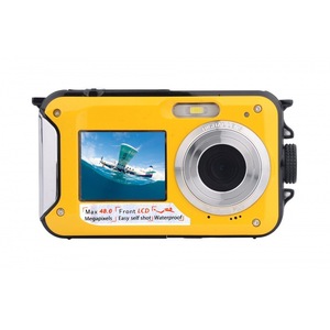 กล้องดิจิตอลกันน้ำ XHX 48MP หน้าจอคู่ รุ่น B368 กล้องวิดีโอความละเอียดสูง พร้อมจอ LCD ด้านหน้า และดีไซน์กันกระแทก - Product Image 2