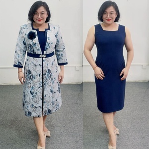 Vêtements pour femmes en promotion, veste longue de haute qualité, robes de cérémonie, ensembles de 2 pièces - Product Image 4