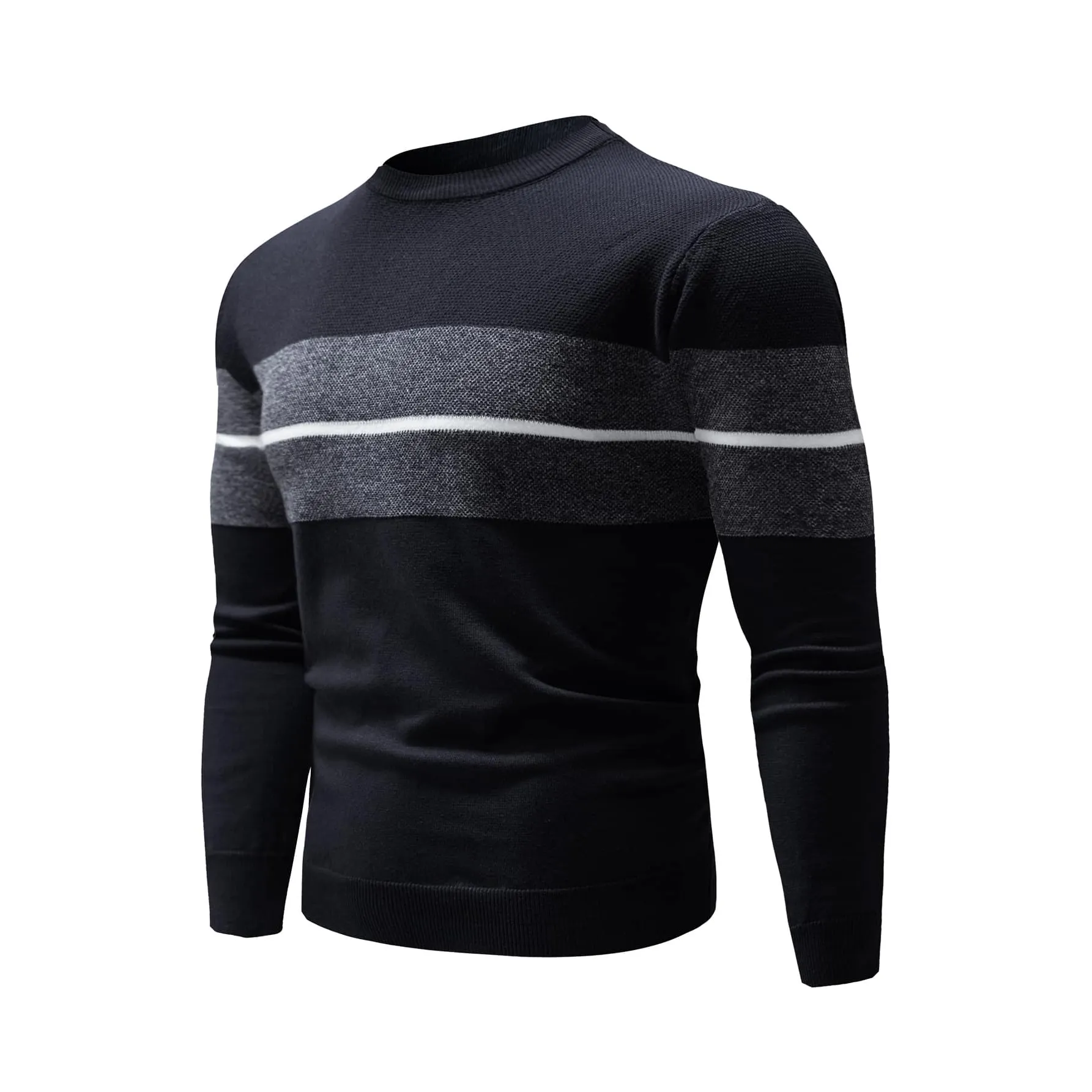 Sweater Men's Winter Pullover Men 2022 Autumn Slim Fit Striped Knitted Sweaters Mens Brand Clothing Casual