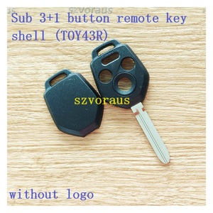 New suba-Ru 3 + 1 nút thông minh từ xa chìa khóa xe Bìa Shell (toy43r) mà không cần Logo - Product Image 3